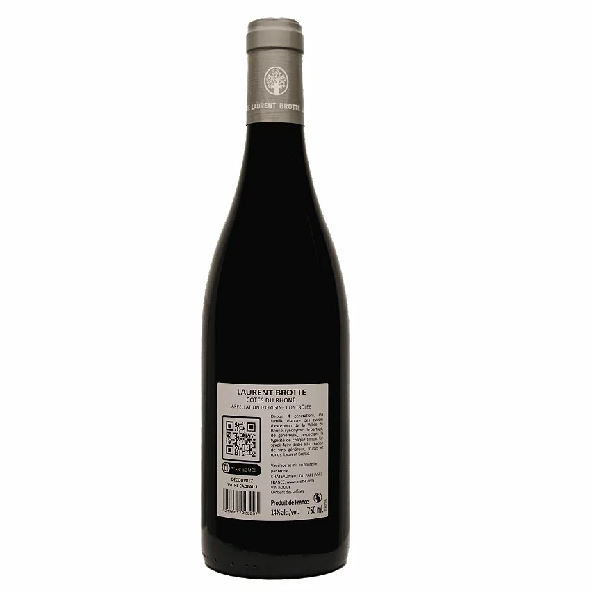 Meilleure affaire ⭐ Les Brottiers, 2020 - Côtes du Rhône AOP - Rouge - 75 cl ⌛ 4 Meilleure affaire ⭐ Les Brottiers, 2020 - Côtes du Rhône AOP - Rouge - 75 cl ⌛ – Image 2