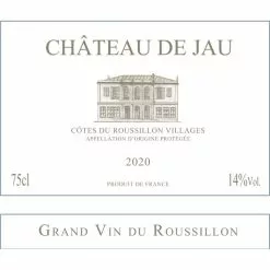 Offres ???? Château de Jau Grand Vin, 2020 - Côtes-du-Roussillon-Villages AOP - Rouge - 75 cl ???? -Vins Rouges Soldes 3119460003630 3