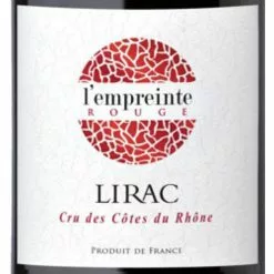 Le moins cher ???? Empreinte, 2021 - Lirac AOP - Rouge - 75 cl ???? 7 Le moins cher ???? Empreinte, 2021 - Lirac AOP - Rouge - 75 cl ???? -Vins Rouges Soldes 3142806831246 3