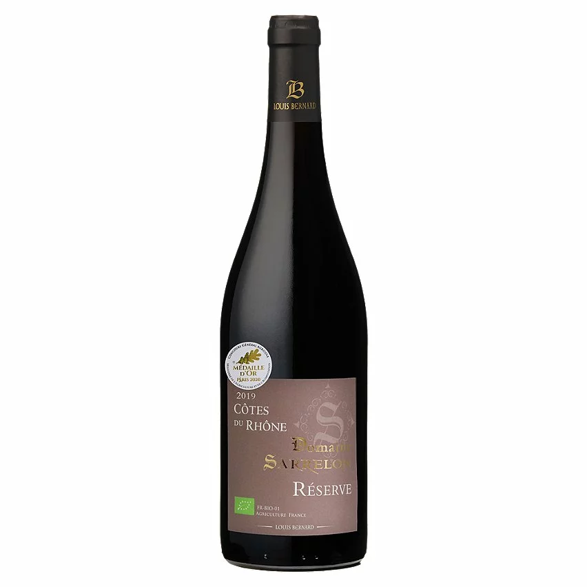 Remise ???? Domaine Sarrelon Réserve BIO, 2019 - Côtes du Rhône AOP - Rouge - 75 cl ⌛ 3 Remise ???? Domaine Sarrelon Réserve BIO, 2019 - Côtes du Rhône AOP - Rouge - 75 cl ⌛