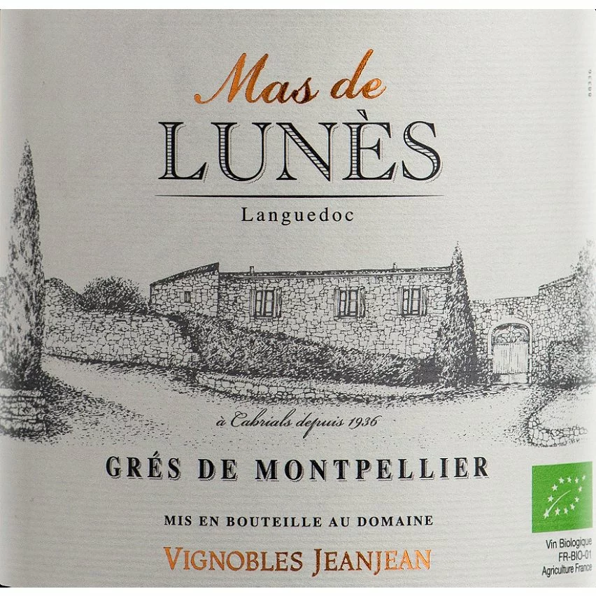 Top 10 ???? Mas de Lunès BIO, 2019 - Languedoc Grés de Montpellier AOP - Rouge - 75 cl ???? 5 Top 10 ???? Mas de Lunès BIO, 2019 - Languedoc Grés de Montpellier AOP - Rouge - 75 cl ???? – Image 3
