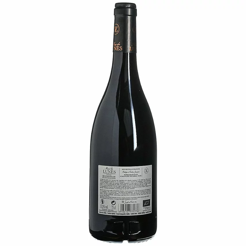 Top 10 ???? Mas de Lunès BIO, 2019 - Languedoc Grés de Montpellier AOP - Rouge - 75 cl ???? 6 Top 10 ???? Mas de Lunès BIO, 2019 - Languedoc Grés de Montpellier AOP - Rouge - 75 cl ???? – Image 4