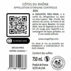 Les meilleures critiques de ⭐ Laurent Brotte Rouge Frigo, 2021 - Côtes du Rhône AOP - Rouge - 75 cl ???? 6 Les meilleures critiques de ⭐ Laurent Brotte Rouge Frigo, 2021 - Côtes du Rhône AOP - Rouge - 75 cl ???? -Vins Rouges Soldes 3217661028886 2