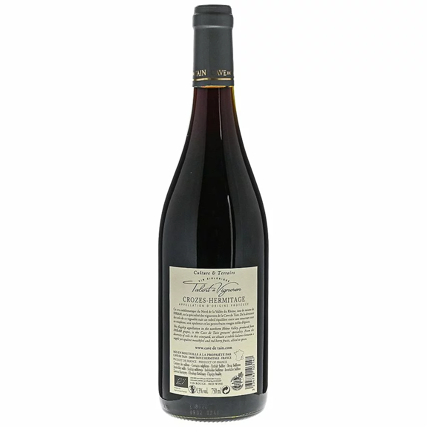 Meilleure vente ❤️ Cave de Tain Talent de Vignerons BIO, 2018 - Saint-Joseph AOP - Rouge - 75 cl ???? 4 Meilleure vente ❤️ Cave de Tain Talent de Vignerons BIO, 2018 - Saint-Joseph AOP - Rouge - 75 cl ???? – Image 2