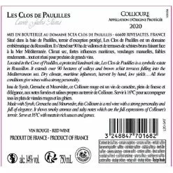 Bon marché ???? Les Clos de Paulilles Jules Pams, 2019 - Collioure A.O.P. - Rouge - 75 cl ???? 11 Bon marché ???? Les Clos de Paulilles Jules Pams, 2019 - Collioure A.O.P. - Rouge - 75 cl ???? -Vins Rouges Soldes 3248847701682 3