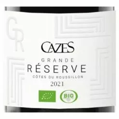Meilleure vente ???? Cazes Grande Réserve BIO, 2021 - Côtes-du-Roussillon AOP - Rouge - 75 cl ⭐ 7 Meilleure vente ???? Cazes Grande Réserve BIO, 2021 - Côtes-du-Roussillon AOP - Rouge - 75 cl ⭐ -Vins Rouges Soldes 3248847753964 3