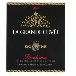 Le moins cher ???? Dourthe La Grande Cuvée, 2019 - Bordeaux AOP - Rouge - 75 cl ⌛ -Vins Rouges Soldes 3258691331560 3 1
