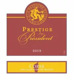 Acheter ???? Prestige du Président, 2019 - AOP Corse - Rouge - 75cl ???? 7 Acheter ???? Prestige du Président, 2019 - AOP Corse - Rouge - 75cl ???? -Vins Rouges Soldes 3268954603013 3