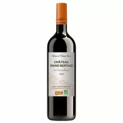 Vins Rouges Soldes 39 Acheter ???? Château Grand Bertaud Les Terres Brunes BIO, 2020 - Blaye Côtes de Bordeaux AOP - Rouge - 75 cl ????