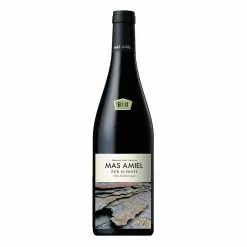 Grosses soldes ???? Mas Amiel Pur Schiste BIO, 2020 - Côtes-du-Roussillon AOP - Rouge - 75 cl - étiquette abîmée ????