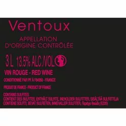 Meilleure affaire ❤️ Les Animals Fourmi rouge - Ventoux AOP - Rouge - Bag in Box, 3 L ???? -Vins Rouges Soldes 3296180005714 2