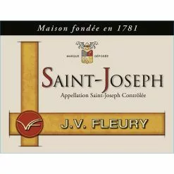 Tout neuf ???? J. V. Fleury, 2019 - Saint-Joseph AOP - Rouge - 75 cl ???? 7 Tout neuf ???? J. V. Fleury, 2019 - Saint-Joseph AOP - Rouge - 75 cl ???? -Vins Rouges Soldes 3340060901020 3