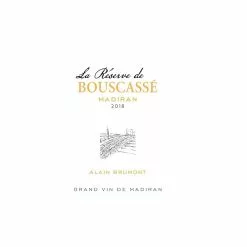 Meilleure affaire ???? La Réserve du Bouscassé , 2018 - Madiran AOP - Rouge - 75 cl ???? -Vins Rouges Soldes 3372220180723 3