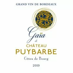 Bon marché ⭐ Gaïa de Château Puybarbe, 2020 - Côtes de Bourg AOP - Rouge - 75 cl ???? -Vins Rouges Soldes 3376820269307 3