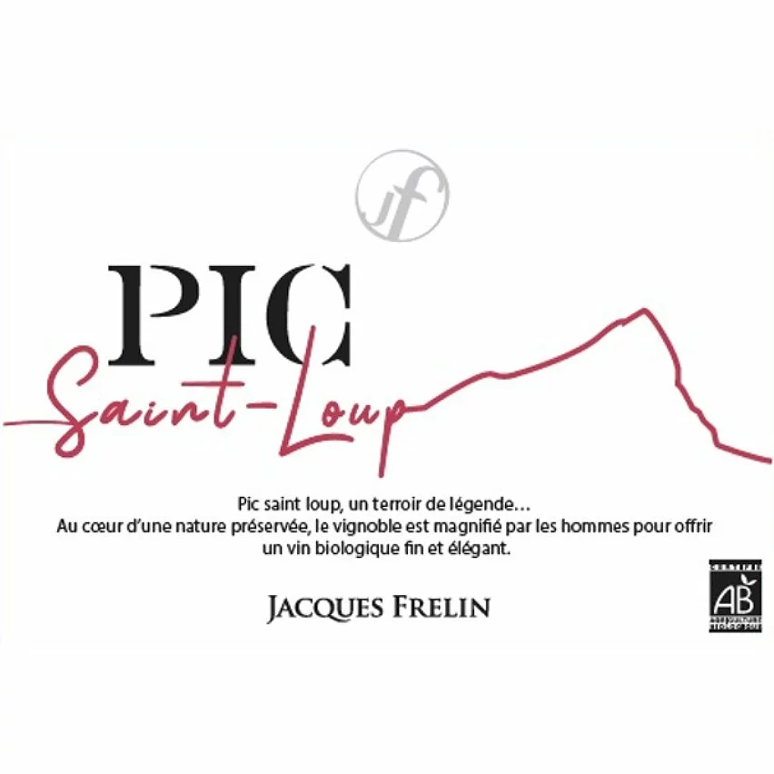Promo ???? Jacques Frelin BIO, 2020 - Pic-Saint-Loup AOP - Rouge - 75 cl ???? 5 Promo ???? Jacques Frelin BIO, 2020 - Pic-Saint-Loup AOP - Rouge - 75 cl ???? – Image 3
