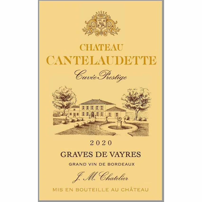 Remise ???? Château Cantelaudette Cuvée Prestige, 2020 - Graves de Vayres AOP - Rouge - 75 cl ???? 5 Remise ???? Château Cantelaudette Cuvée Prestige, 2020 - Graves de Vayres AOP - Rouge - 75 cl ???? – Image 3