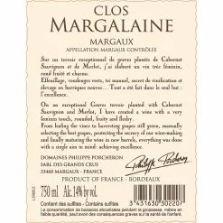 Meilleure vente ???? Clos Margalaine, 2020 - Margaux AOP - Rouge - 75 cl ???? 5 Meilleure vente ???? Clos Margalaine, 2020 - Margaux AOP - Rouge - 75 cl ???? -Vins Rouges Soldes 3431630302207 2