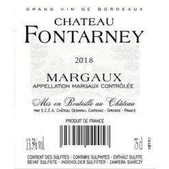 Meilleure affaire ❤️ Château Fontarney, 2018 - Margaux AOP - Rouge - 75 cl ???? 5 Meilleure affaire ❤️ Château Fontarney, 2018 - Margaux AOP - Rouge - 75 cl ???? -Vins Rouges Soldes 3453521281330 2