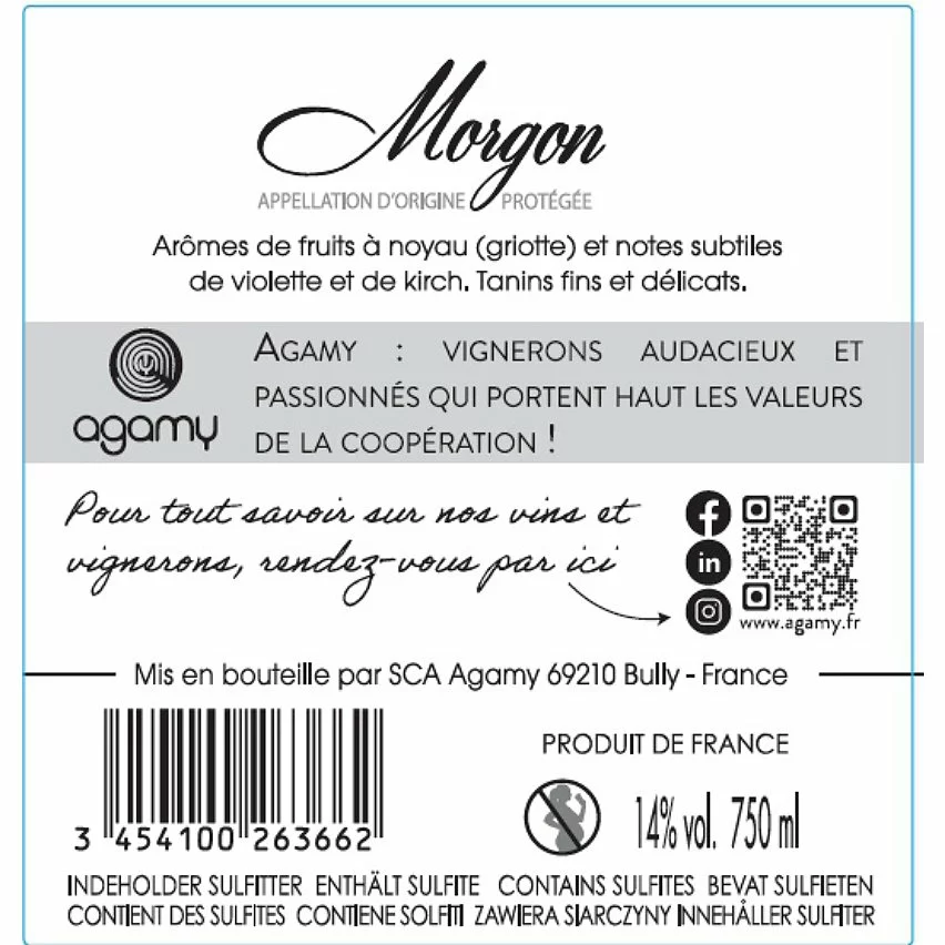 Les meilleures critiques de ???? Agamy, 2020 - Morgon AOP - Rouge - 75 cl ???? 4 Les meilleures critiques de ???? Agamy, 2020 - Morgon AOP - Rouge - 75 cl ???? – Image 2