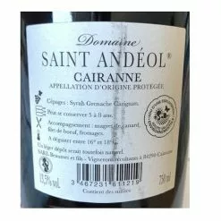 Meilleure vente ???? Domaine Saint-Andéol, 2020 - Cairanne AOP - Rouge - 75 cl ???? -Vins Rouges Soldes 3467231611219 2