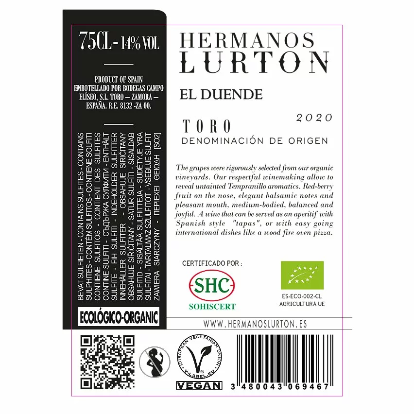 Promo ???? Hermanos Lurton BIO, 2020, Espagne - Rouge - 75 cl ???? 4 Promo ???? Hermanos Lurton BIO, 2020, Espagne - Rouge - 75 cl ???? – Image 2