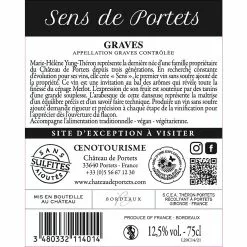 De gros ???? Sens de Portets, 2020 - Graves AOP - Rouge - 75 cl ???? 5 De gros ???? Sens de Portets, 2020 - Graves AOP - Rouge - 75 cl ???? -Vins Rouges Soldes 3480332114014 2