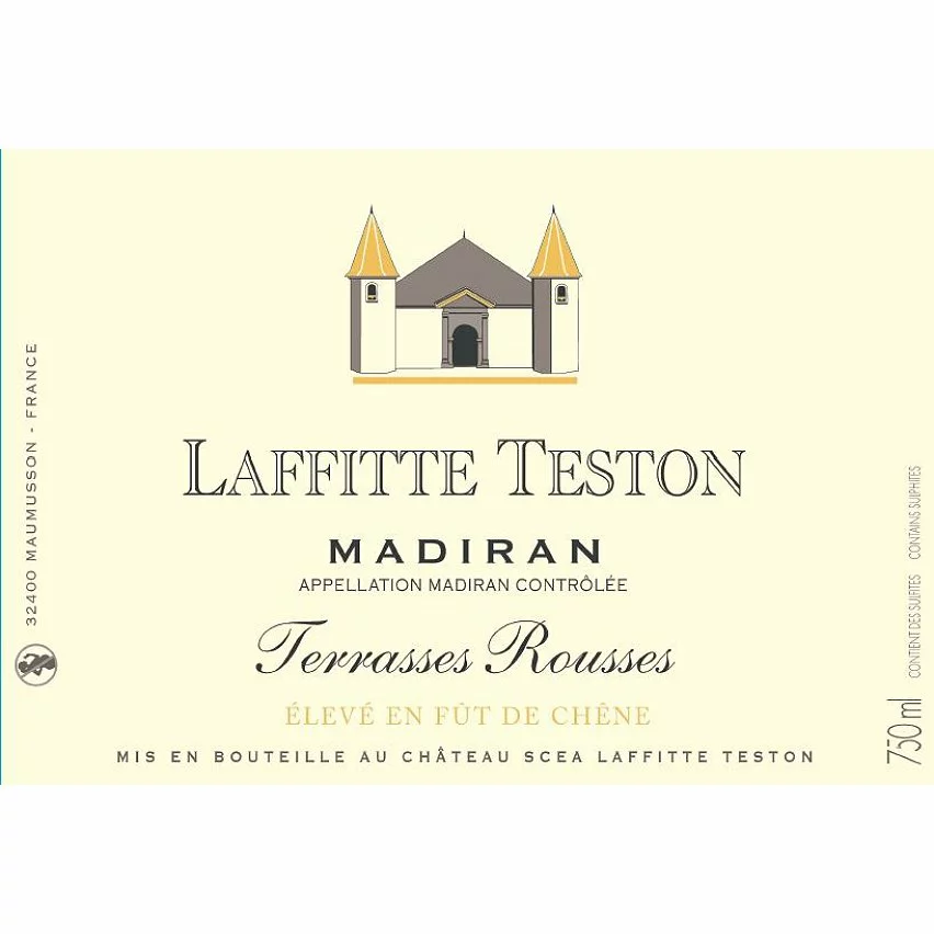 Remise ???? Château Laffite Teston Terrasses Rousses, 2018 - Madiran AOP - Rouge - 75 cl ???? 4 Remise ???? Château Laffite Teston Terrasses Rousses, 2018 - Madiran AOP - Rouge - 75 cl ???? – Image 2