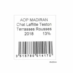 Remise ???? Château Laffite Teston Terrasses Rousses, 2018 - Madiran AOP - Rouge - 75 cl ???? 7 Remise ???? Château Laffite Teston Terrasses Rousses, 2018 - Madiran AOP - Rouge - 75 cl ???? -Vins Rouges Soldes 3515780014170 3