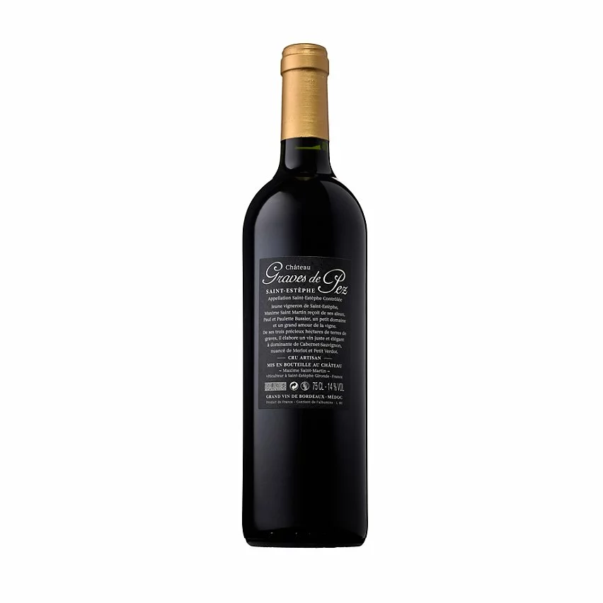 Remise ???? Château Graves de Pez, 2018 - Saint-Estèphe A.O.C. - Rouge - 75 cl ✔️ 4 Remise ???? Château Graves de Pez, 2018 - Saint-Estèphe A.O.C. - Rouge - 75 cl ✔️ – Image 2