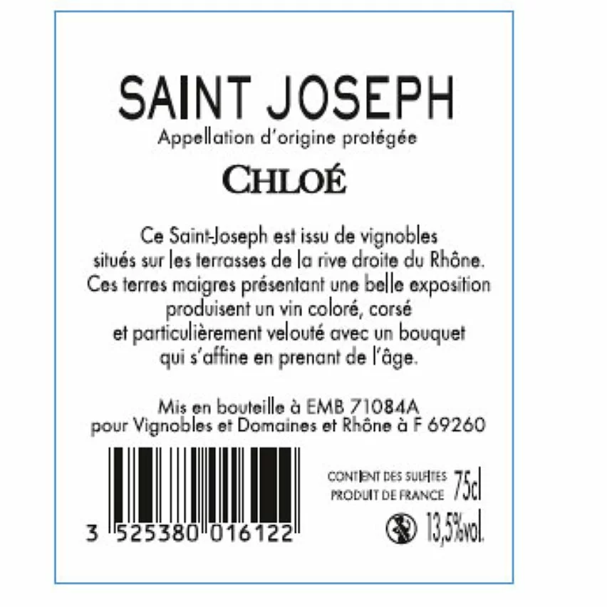 Grosses soldes ???? Domaine de Champal Chloé, 2020 - Saint-Joseph AOP - Rouge - 75 cl ???? 4 Grosses soldes ???? Domaine de Champal Chloé, 2020 - Saint-Joseph AOP - Rouge - 75 cl ???? – Image 2
