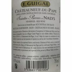 Meilleure affaire ???? E. Guigal Saintes Pierres de Nalys, 2019 - Châteauneuf-du-Pape AOP - Rouge - 75 cl ❤️ 5 Meilleure affaire ???? E. Guigal Saintes Pierres de Nalys, 2019 - Châteauneuf-du-Pape AOP - Rouge - 75 cl ❤️ -Vins Rouges Soldes 3536651001006 2