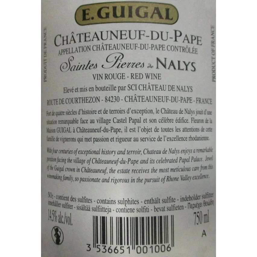 Meilleure affaire ???? E. Guigal Saintes Pierres de Nalys, 2019 - Châteauneuf-du-Pape AOP - Rouge - 75 cl ❤️ 4 Meilleure affaire ???? E. Guigal Saintes Pierres de Nalys, 2019 - Châteauneuf-du-Pape AOP - Rouge - 75 cl ❤️ – Image 2