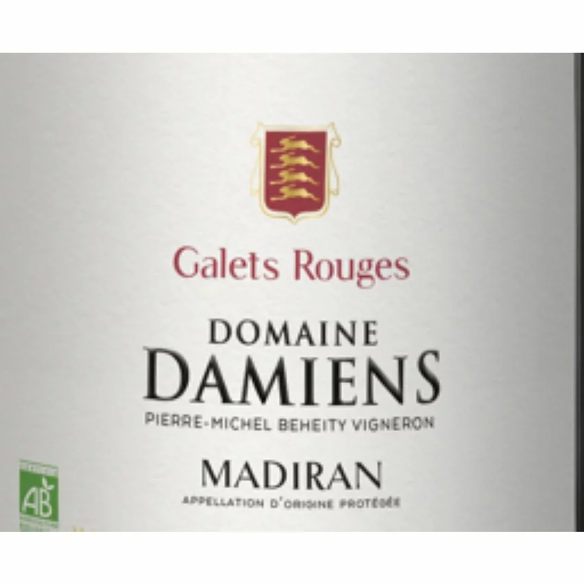 Budget ❤️ Domaine Damiens Galets Rouges BIO, 2020 - Madiran AOP - Rouge - 75 cl ???? 4 Budget ❤️ Domaine Damiens Galets Rouges BIO, 2020 - Madiran AOP - Rouge - 75 cl ???? – Image 2