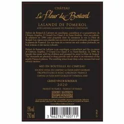 Sortie ???? Château La Fleur De Boüard, 2020 - Lalande de Pomerol AOP - Rouge - 75 cl ???? -Vins Rouges Soldes 3662782100711 2