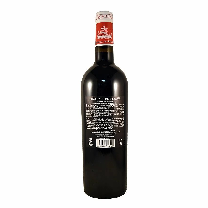Promo ???? Château Les Eyraux, 2018 - Bordeaux Supérieur AOP - Rouge - 75 cl ???? 4 Promo ???? Château Les Eyraux, 2018 - Bordeaux Supérieur AOP - Rouge - 75 cl ???? – Image 2