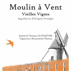 Offres ???? Domaine Patenotre Vieilles Vignes, 2020 - Moulin à Vent AOP - Rouge - 75 cl ✨ -Vins Rouges Soldes 3700558833774 3