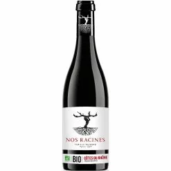 Le moins cher ???? Nos Racines BIO, 2021 - Côtes du Rhône AOP - Rouge - 75 cl ????