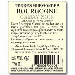 Meilleure vente ✨ Terres Burgondes, 2020 - Bourgogne AOP - Rouge - 75 cl ???? 5 Meilleure vente ✨ Terres Burgondes, 2020 - Bourgogne AOP - Rouge - 75 cl ???? -Vins Rouges Soldes 3760005090914 2
