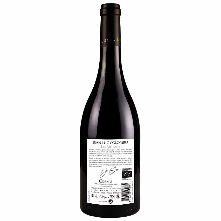 Vente flash ???? Jean-Luc Colombo Les Méjeans BIO, 2019 - Cornas AOP - Rouge - 75 cl ???? 4 Vente flash ???? Jean-Luc Colombo Les Méjeans BIO, 2019 - Cornas AOP - Rouge - 75 cl ???? – Image 2