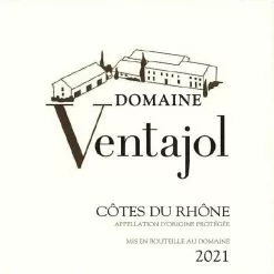 Remise ???? Domaine Ventajol, 2021 - Côtes du Rhône AOP - Rouge - 75 cl ???? 7 Remise ???? Domaine Ventajol, 2021 - Côtes du Rhône AOP - Rouge - 75 cl ???? -Vins Rouges Soldes 3760050860333 3