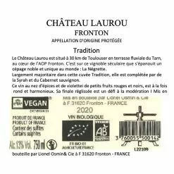 Le moins cher ???? Château Laurou BIO, 2020 - Fronton AOP - Rouge - 75 cl ❤️ 6 Le moins cher ???? Château Laurou BIO, 2020 - Fronton AOP - Rouge - 75 cl ❤️ -Vins Rouges Soldes 3760055500142 2