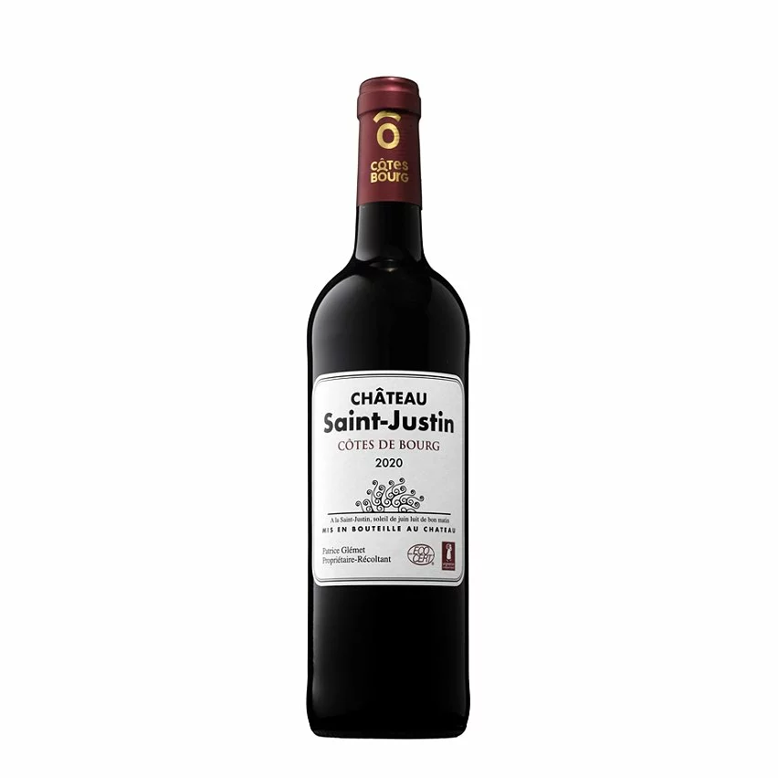 Top 10 ✔️ Château Saint-Justin, 2020 - Côtes de Bourg AOP - Rouge - 75 cl ???? 3 Top 10 ✔️ Château Saint-Justin, 2020 - Côtes de Bourg AOP - Rouge - 75 cl ????