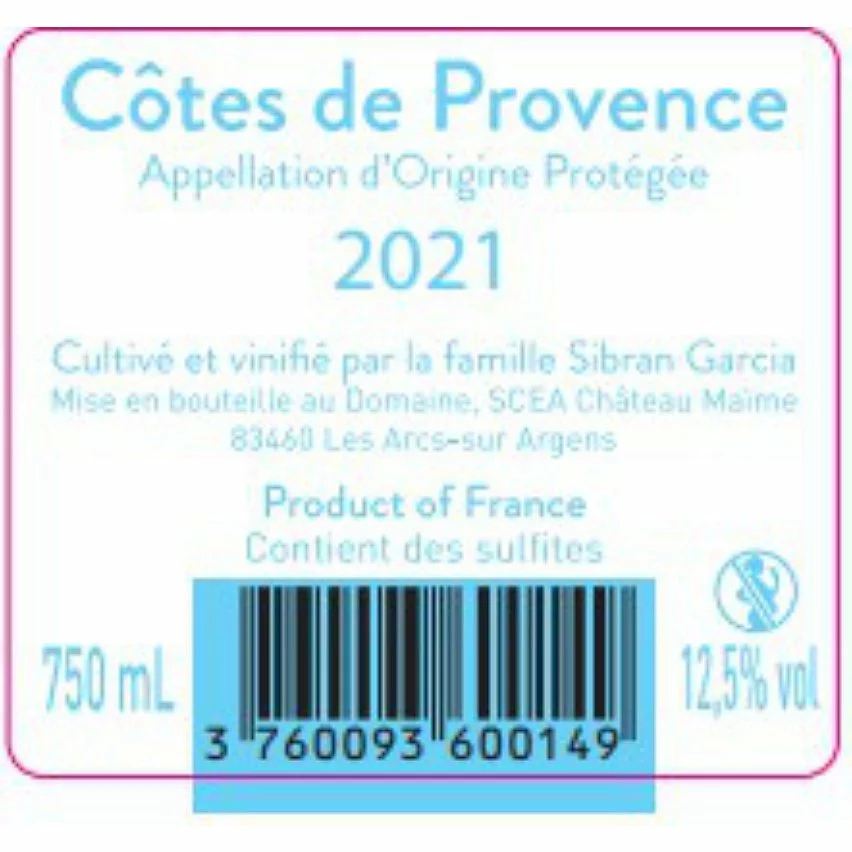 Le moins cher ???? Château Maïme Excellence, 2021 - Côtes de Provence AOP - Rouge - 75 cl ???? 4 Le moins cher ???? Château Maïme Excellence, 2021 - Côtes de Provence AOP - Rouge - 75 cl ???? – Image 2