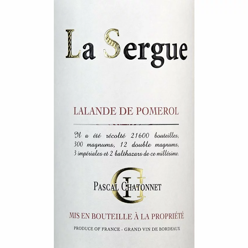 Budget ???? La Sergue, 2020 - Lalande de Pomerol AOP - Rouge - 75 cl ???? 4 Budget ???? La Sergue, 2020 - Lalande de Pomerol AOP - Rouge - 75 cl ???? – Image 2