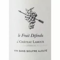 De gros ✨ Le Fruit Défendu du Château Lamour Sans Sulfites Ajoutés, 2019 - Castillon Côtes de Bordeaux AOP - Rouge - 75 cl ❤️ 7 De gros ✨ Le Fruit Défendu du Château Lamour Sans Sulfites Ajoutés, 2019 - Castillon Côtes de Bordeaux AOP - Rouge - 75 cl ❤️ -Vins Rouges Soldes 3760111833139 3