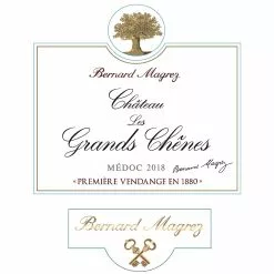 Remise ⌛ Château Les Grands Chênes, 2018 - Médoc AOP - Rouge - 75 cl ⭐ 7 Remise ⌛ Château Les Grands Chênes, 2018 - Médoc AOP - Rouge - 75 cl ⭐ -Vins Rouges Soldes 3760117793765 3