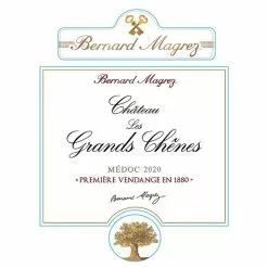Offres ⭐ Château Les Grands Chênes, 2020 - Médoc AOP - Rouge - 75 cl ???? -Vins Rouges Soldes 3760117794083 3