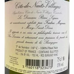 Vente flash ???? Rémi Seguin, 2020 - Côte de Nuits Villages AOP - Rouge - 75 cl ???? 6 Vente flash ???? Rémi Seguin, 2020 - Côte de Nuits Villages AOP - Rouge - 75 cl ???? -Vins Rouges Soldes 3760118323473 2