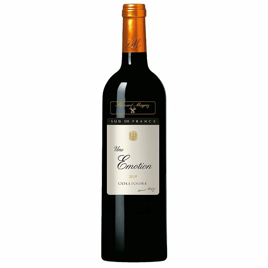 De gros ❤️ Une Emotion, 2019 - Collioure AOP - Rouge - 75 cl ✔️ 3 De gros ❤️ Une Emotion, 2019 - Collioure AOP - Rouge - 75 cl ✔️