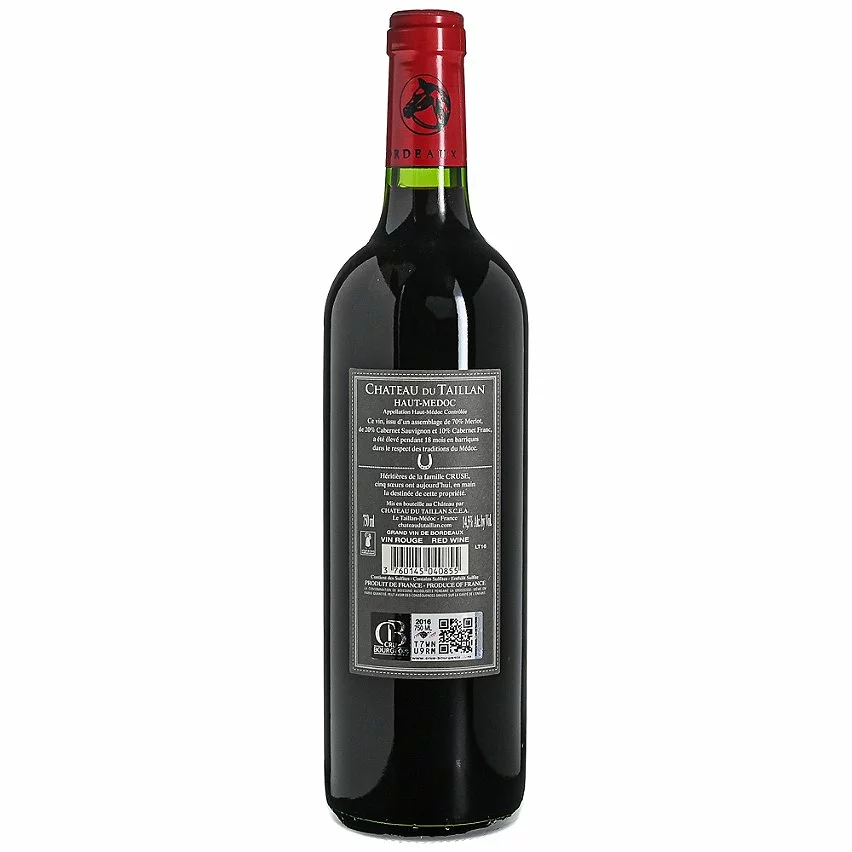 Coupon ???? Château du Taillan, 2016 - Haut-Médoc AOP - Rouge - 75 cl ???? 4 Coupon ???? Château du Taillan, 2016 - Haut-Médoc AOP - Rouge - 75 cl ???? – Image 2